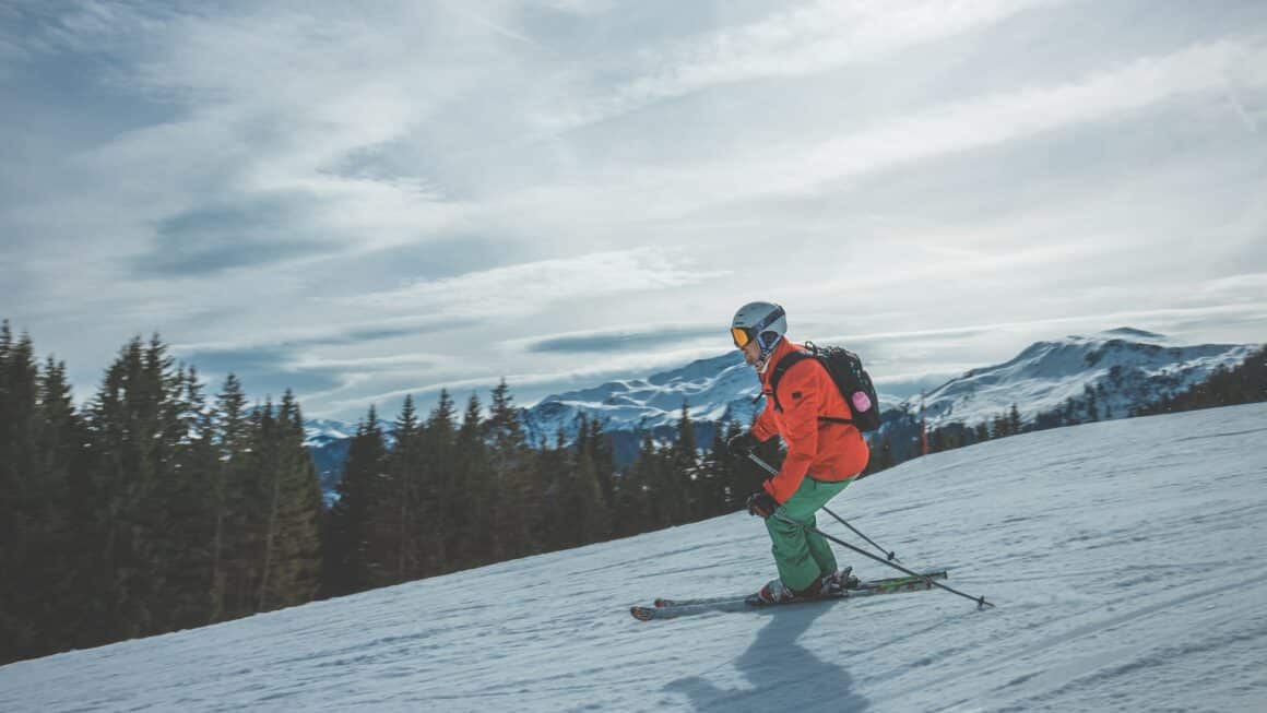 skier Alpes