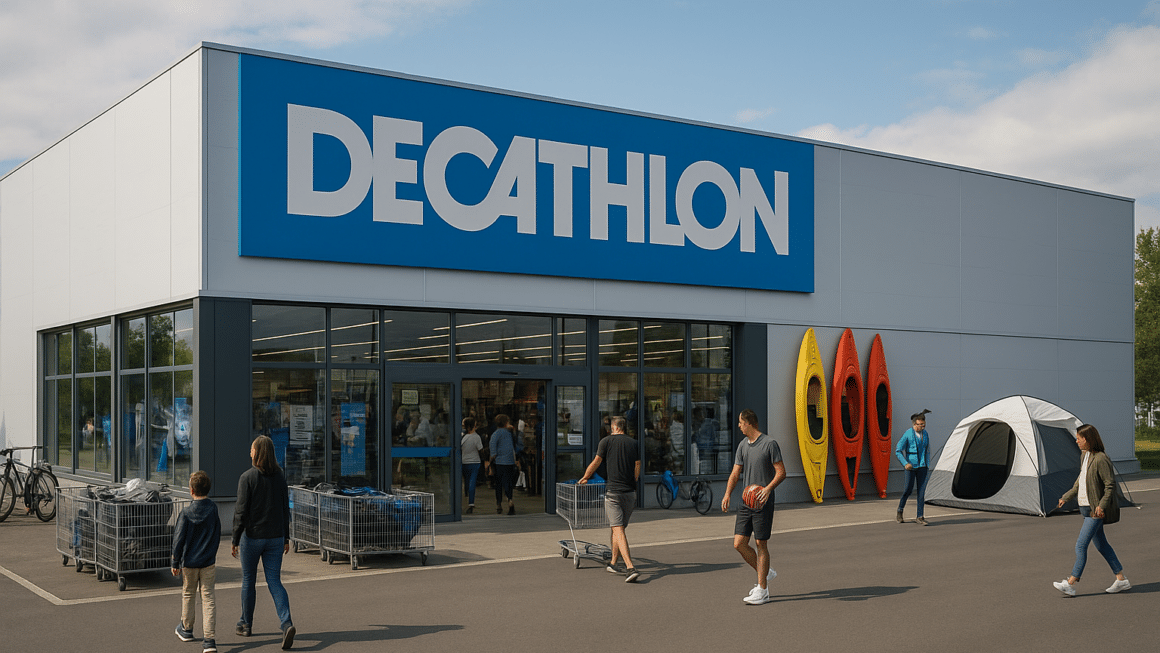 magasin qui ressemble &agrave; l'enseigne decathlon